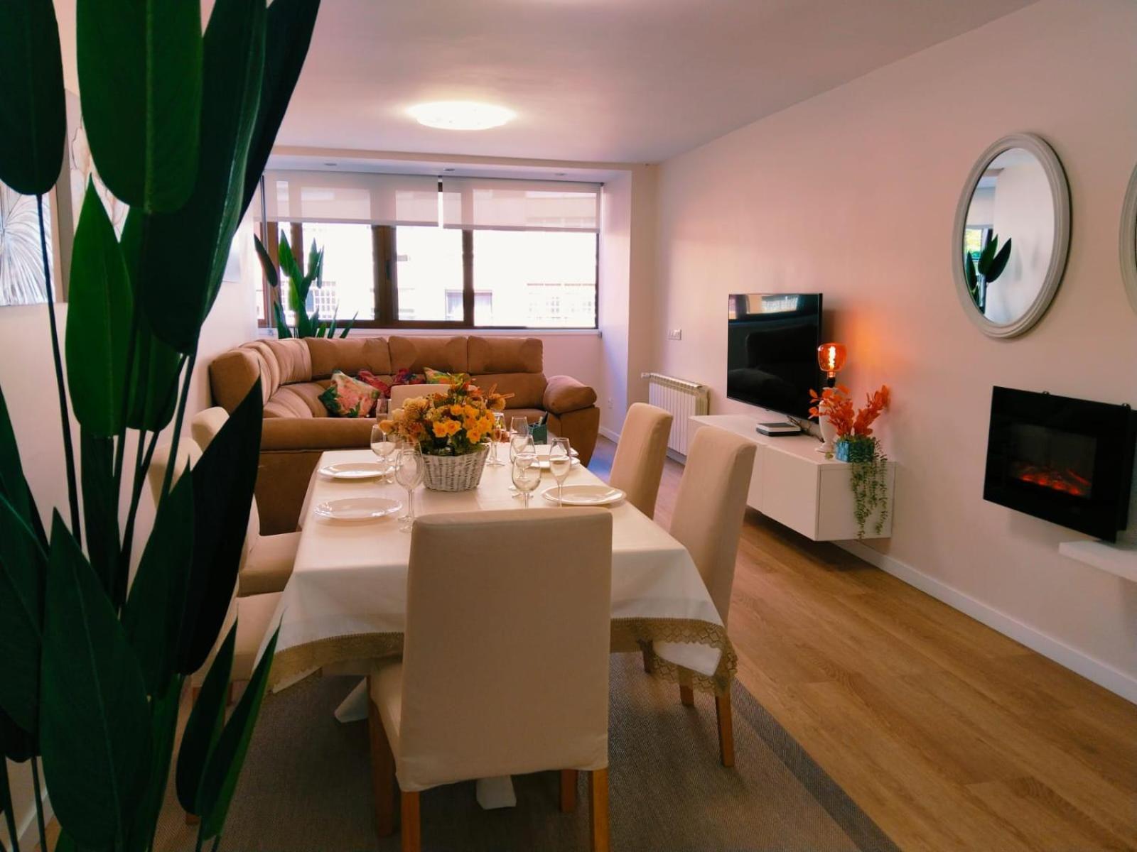 Apartamento Centrico De Lujo El Paraiso Vigo Exteriör bild